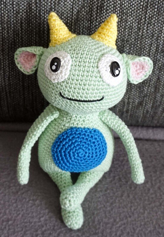 Crochet Pattern for the Friendly Monster Ghosty! - Image 7