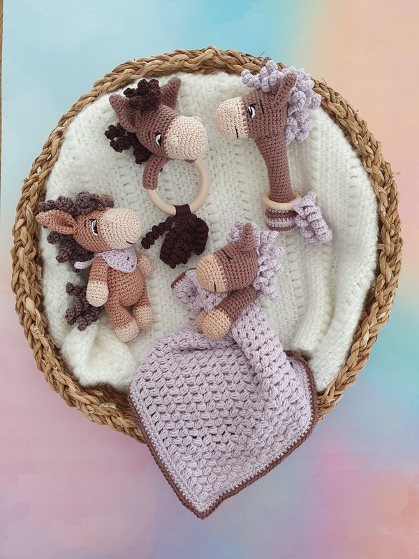 Sparpaket "Pferdchen Filli und Einhorn Elli" - Häkelanleitungen PDF - Bild 2