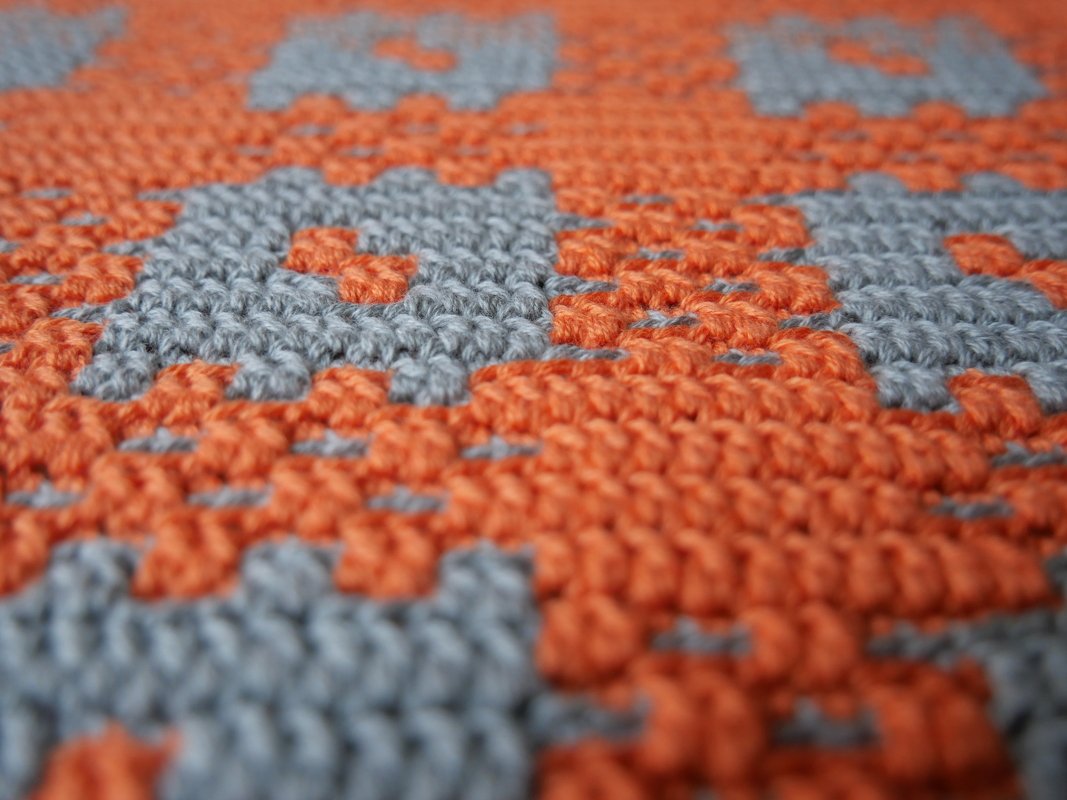 Workshop Mosaik-Overlay-Technik, Häkelanleitung Deckchen "Elodie"