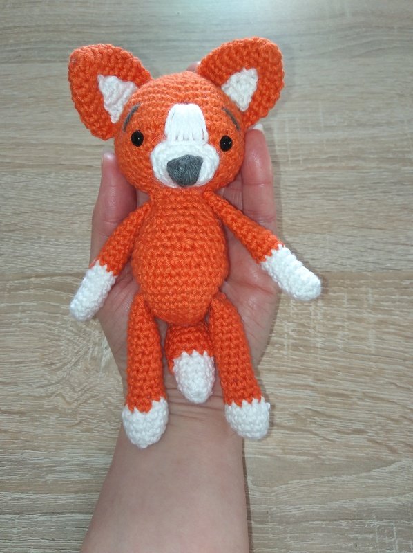 Amigurumi Häkelanleitung Foxy der Fuchs