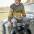 Gestreifter Herrenpulli mit Patenrippen