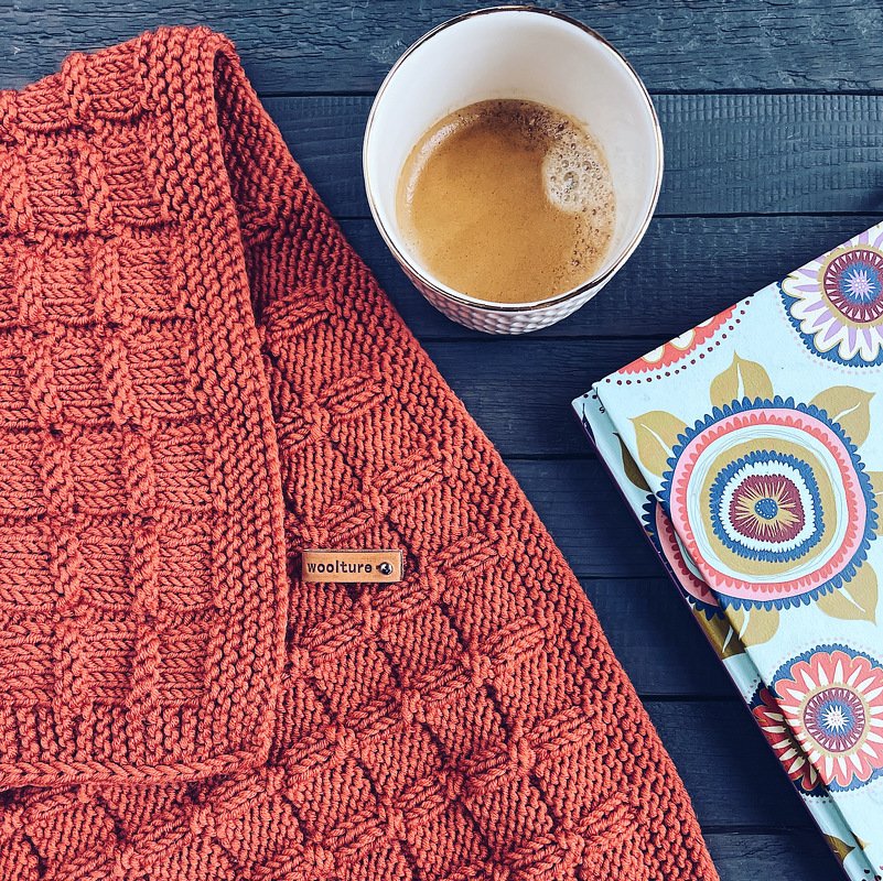 Decke Ruvo Strickanleitung 5 Größen - Bild 12