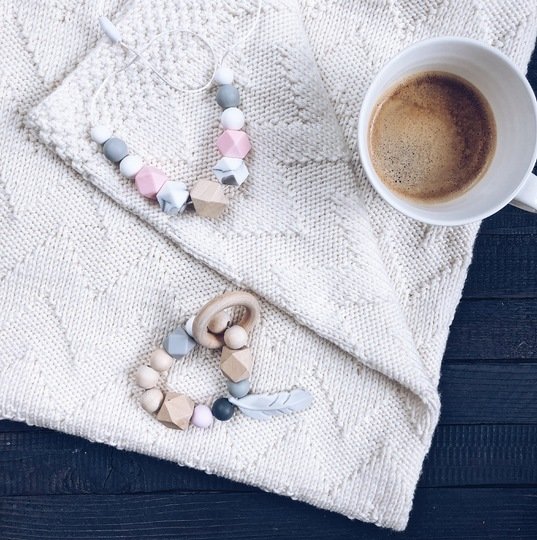 Babydecke im Chevron Muster Strickanleitung 5 Größen