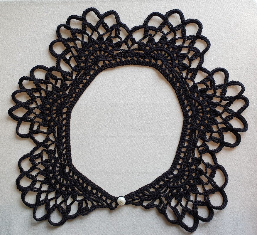 Lace Collar Style Wednesday -  Crochet Pattern - Image 2