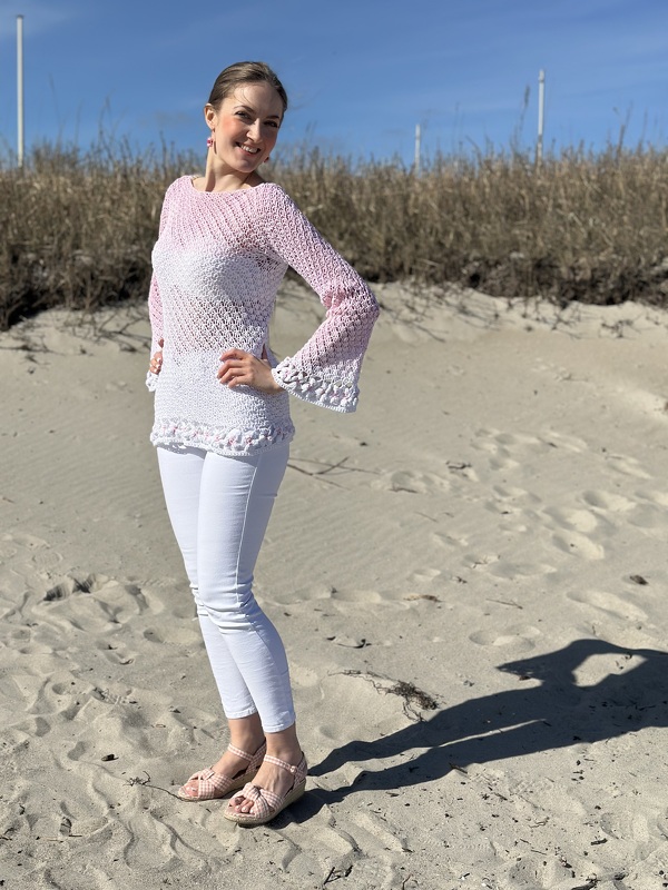 1-Bobbel-Daisy-Häkelpulli "Marry me" - Bild 12