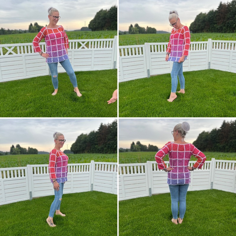 Häkelanleitung Jubiläum-Granny-Pulli - Bild 4