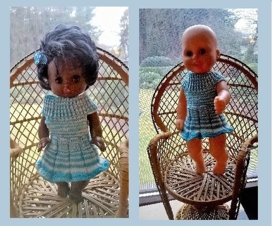 Puppenkleider in 3 Größen