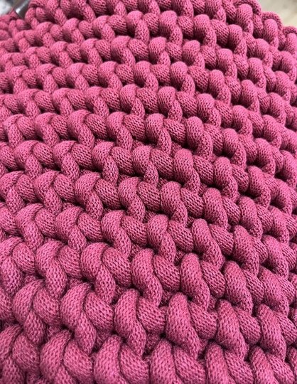 Häkelanleitung/Datei für einen großen Korb aus Bobbiny Rope Garn 37 x 30 cm