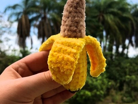 Häkelanleitung Banane