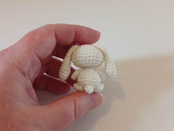 Crochet Pattern Tiny Floppy Eared Rabbit Amigurumi Bunny