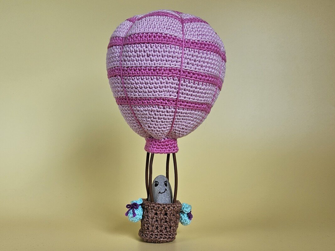 Heißluftballon - Freebie Amigurumi Häkelanleitung