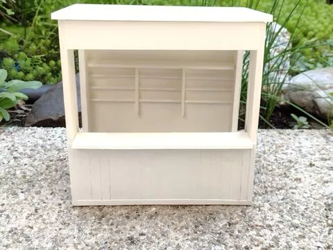 Bastelanleitung Miniatur-Marktstand