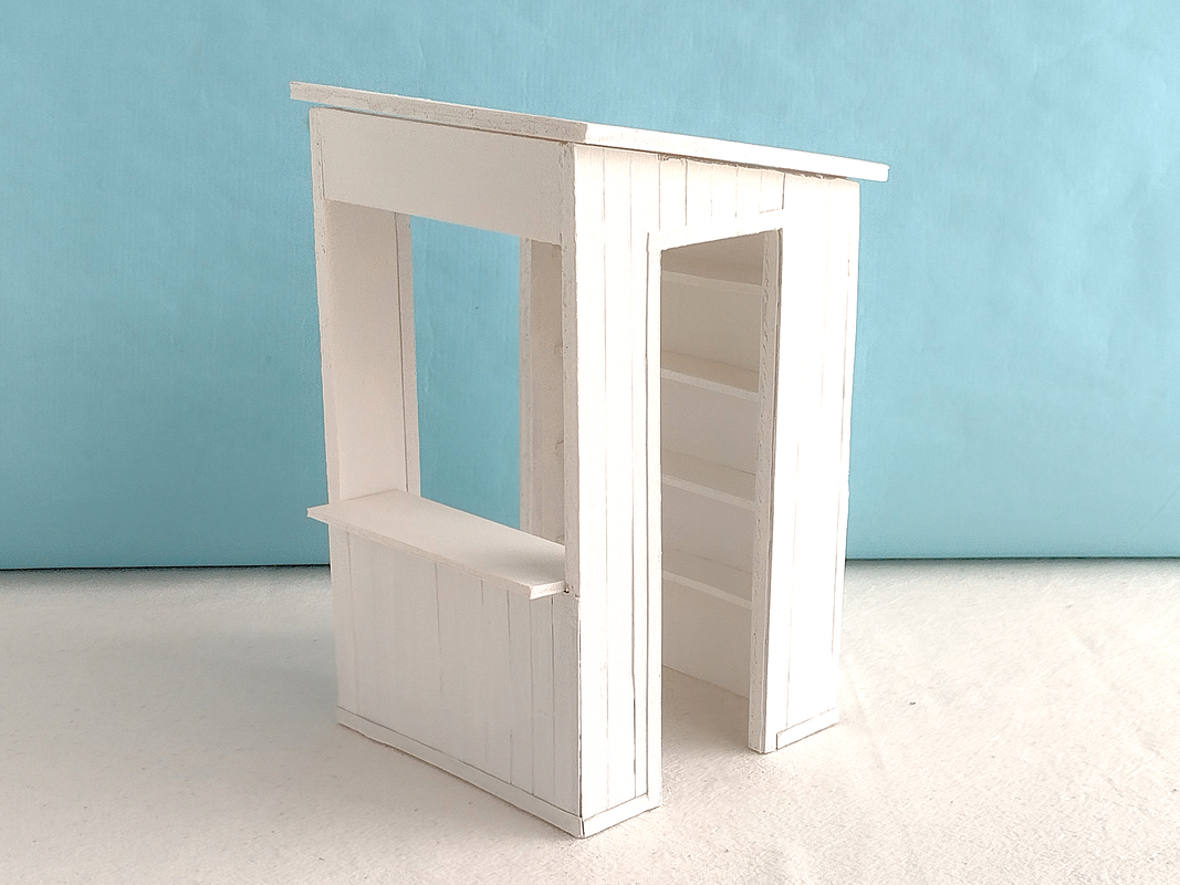 Bastelanleitung Miniatur-Marktstand 1:12 - Bild 12