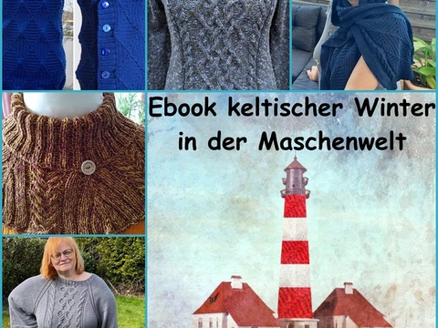 e-book "keltischer Winter in der Maschenwelt" für Größen XS-4XL und größer