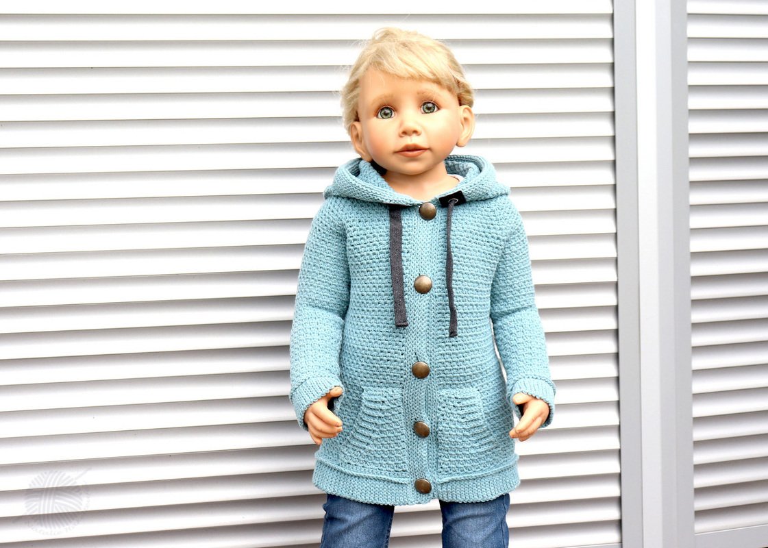 Hoodie "Gloria" for adults/children (size 2 y.-XXL, raglan) - Image 4