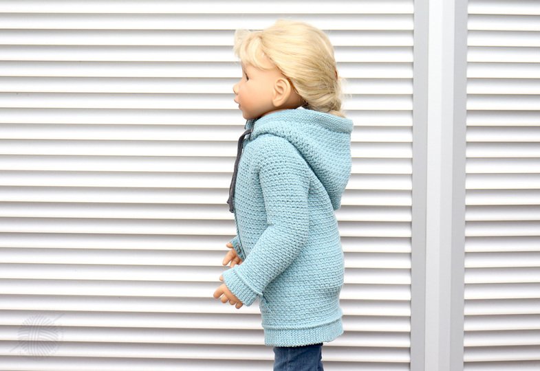 Hoodie "Gloria" for adults/children (size 2 y.-XXL, raglan)