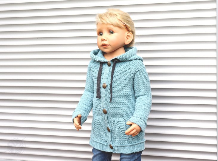 Hoodie "Gloria" for adults/children (size 2 y.-XXL, raglan)