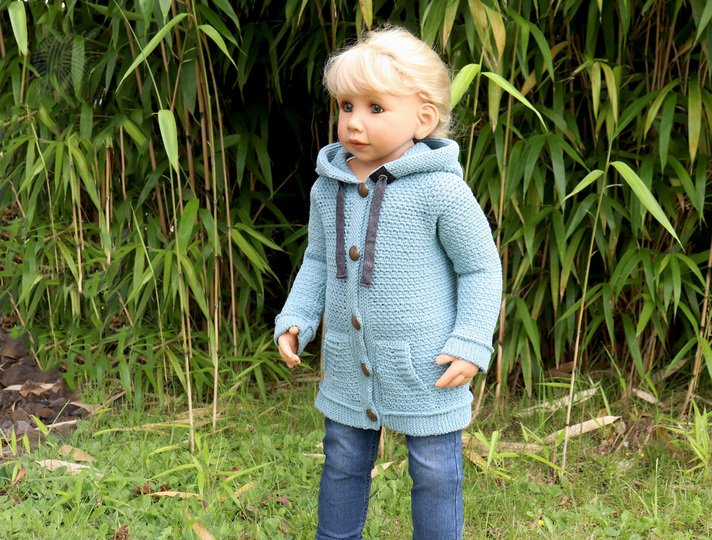 Hoodie "Gloria" for adults/children (size 2 y.-XXL, raglan)