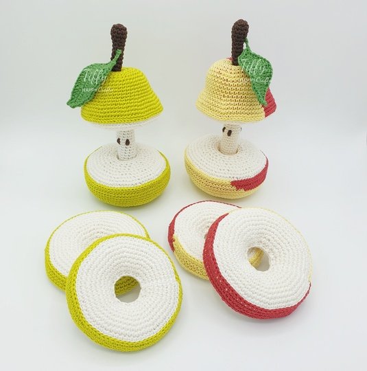COMBO PACK Pear Stacking Toy Pattern PDF