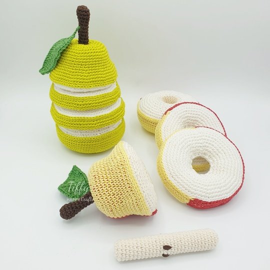 COMBO PACK Pear Stacking Toy Pattern PDF