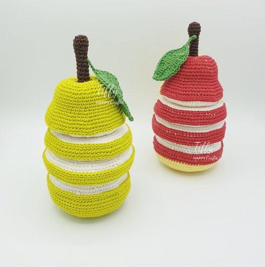 COMBO PACK Pear Stacking Toy Pattern PDF