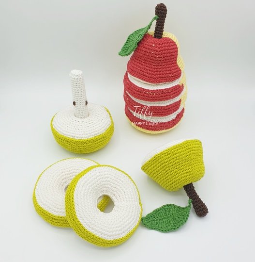 COMBO PACK Pear Stacking Toy Pattern PDF