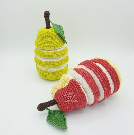 COMBO PACK Pear Stacking Toy Pattern PDF