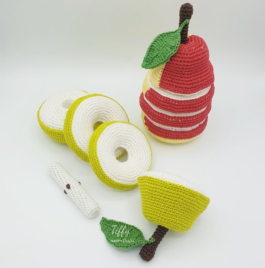 COMBO PACK Pear Stacking Toy Pattern PDF