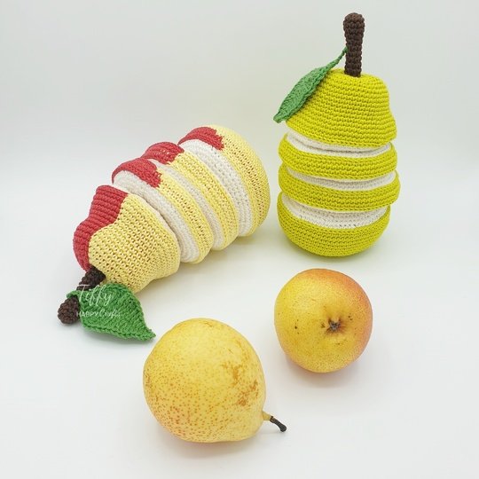 COMBO PACK Pear Stacking Toy Pattern PDF