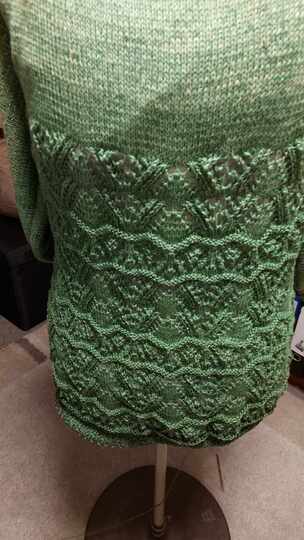 RVO-Ajour-Sommerjacke "Sommertraum" bis Größe XXXXXL