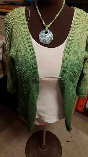 RVO-Ajour-Sommerjacke "Sommertraum" bis Größe XXXXXL