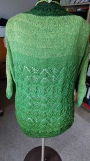 RVO-Ajour-Sommerjacke "Sommertraum" bis Größe XXXXXL