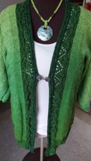 RVO-Ajour-Sommerjacke "Sommertraum" bis Größe XXXXXL