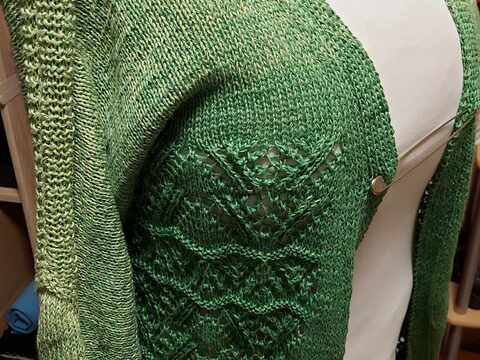 RVO-Ajour-Sommerjacke "Sommertraum" bis Größe XXXXXL