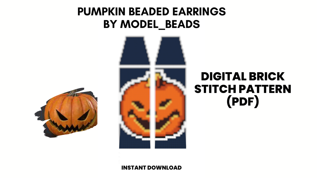 Pumpkin Fringe Earrings Patterns
