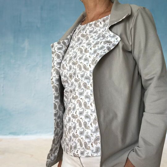 Schnittmuster Damen Blazer Jacke Clara Gr. 34-54 inkl. Nähanleitung