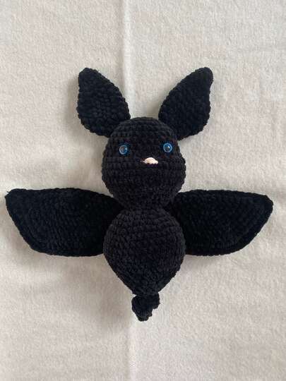 Plüschtier Fledermaus Häkelanleitung