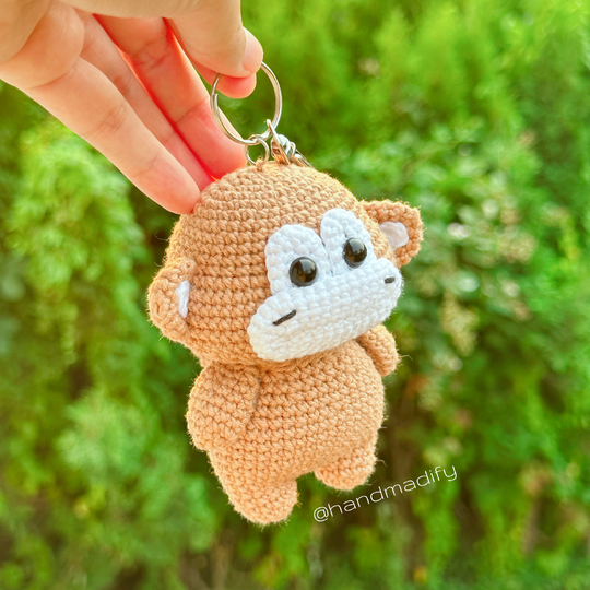 Monkey Keychain
