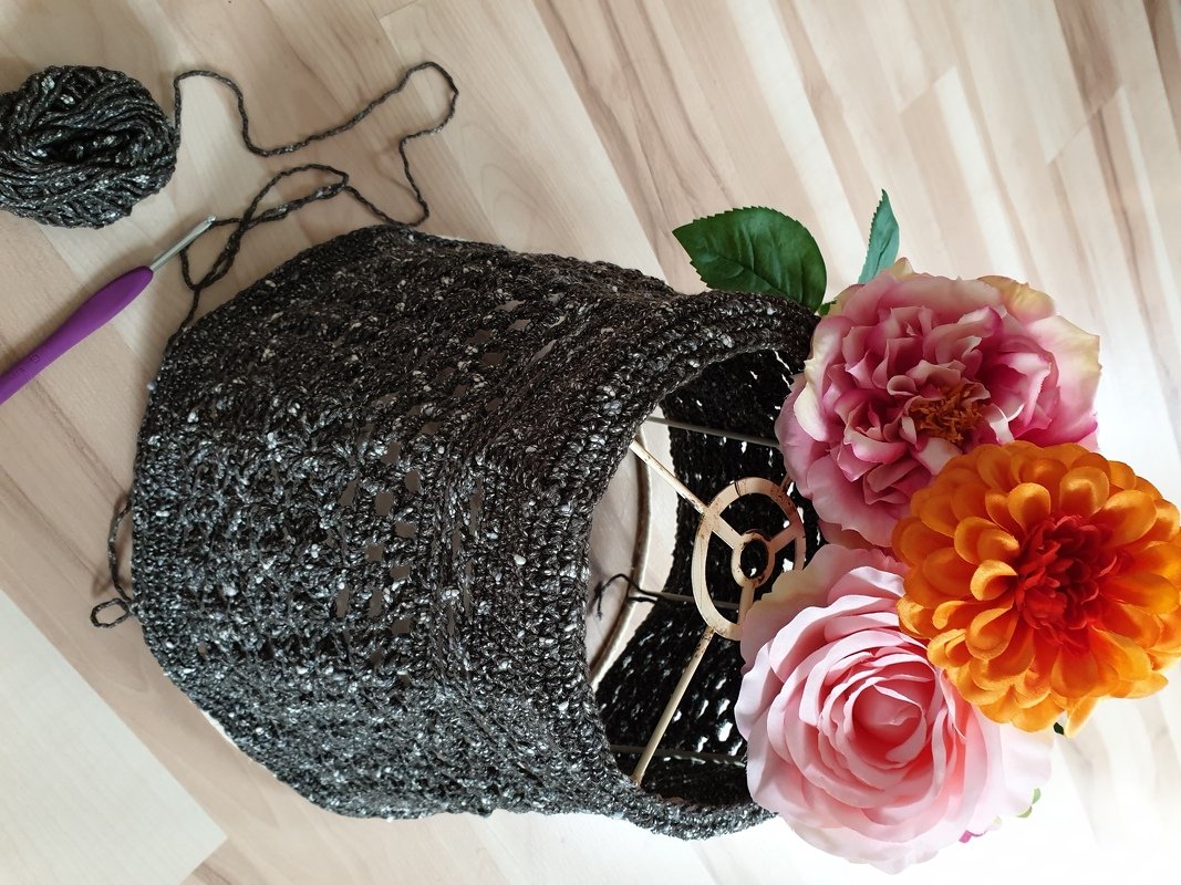 ELSA Lamp Shade - Crochet Pattern for a metal lamp frame - Image 5