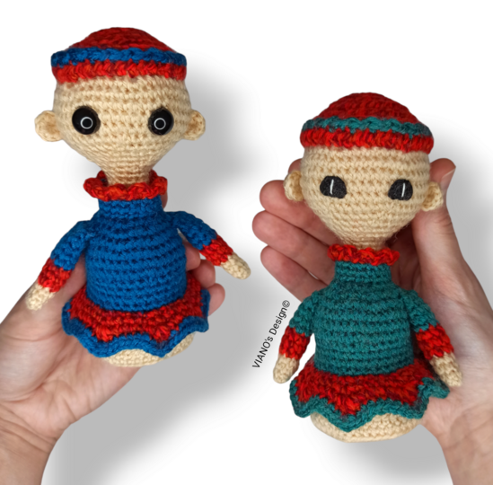 Crochet Pattern Doll Amigurumi