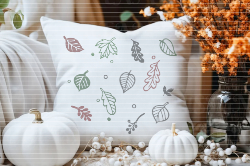 Herbst Laub Plotterdatei SVG DXF