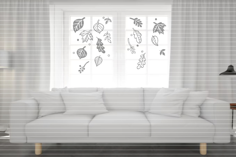 Herbst Laub Plotterdatei SVG DXF