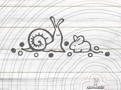 Maus Schnecke Plotterdatei SVG DXF