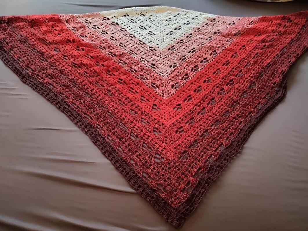 Tuch Fabiola häkeln - Bild 6