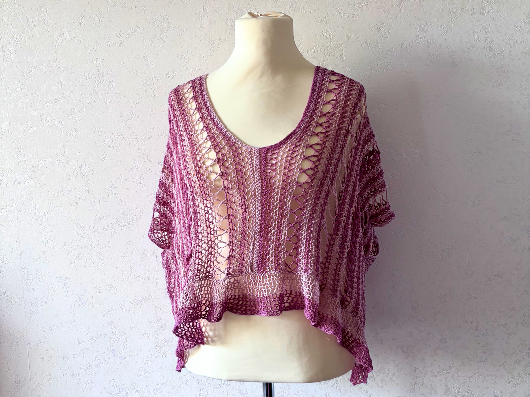 Crochet Pattern Shirt "Mixed Patterns"