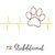 Herzschlag Stickdatei, Doodle, Herzschlag mit Hundepfote Stickdatei
