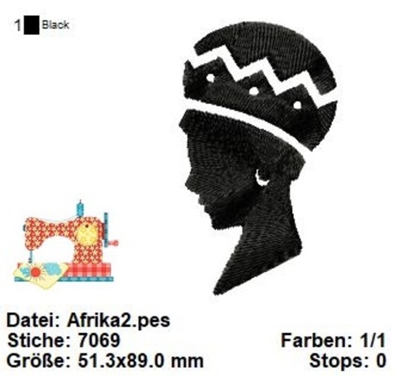 Stickdatei Afikanische Symbole Set, Stickdatei Afrika, Stickdatei Folklore