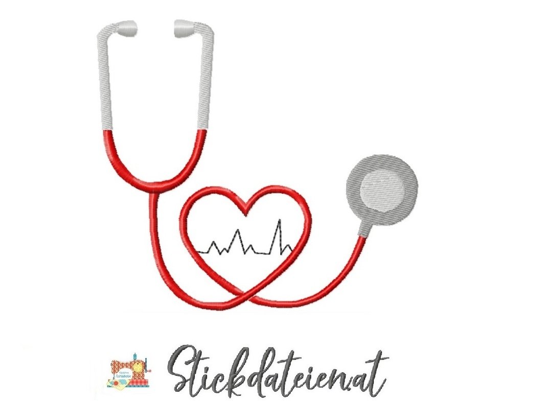 ARZT STICKDATEI, Ärzte Zubehör Stickdatei, Krankenschwester Stickdatei