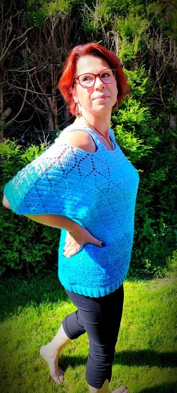 Häkelanleitung Shirt Diamond (alle Größen) - PDF - Bild 11