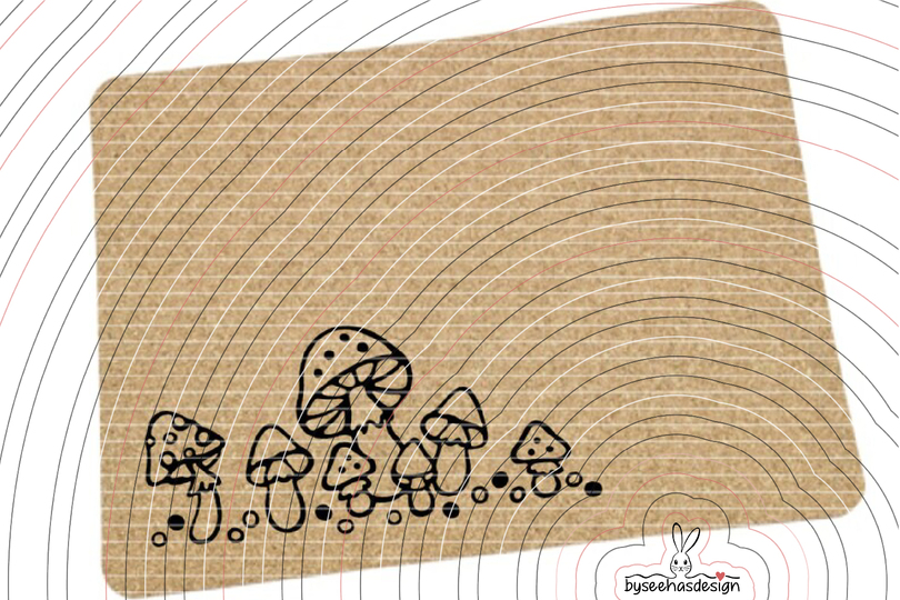 Fliegenpilze Plotterdatei SVG DXF